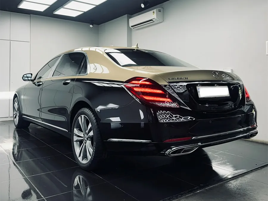 Two-tone Mercedes-Maybach S-Class at our ECR studio